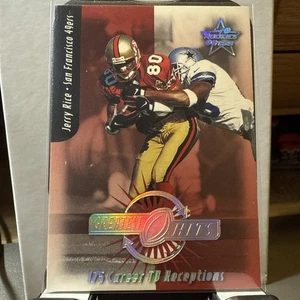 1999 Leaf Rookies & Stars #GH-21 Jerry Rice Greatest Hits #/2500 - Picture 1 of 2