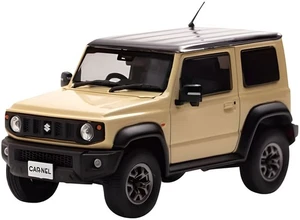 CARNEL 1/43 Suzuki Jimny Sierra JC (JB74W) 2018 Chiffon Ivory Metallic/Blac - Picture 1 of 1
