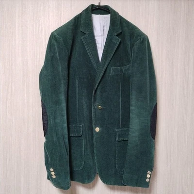 BAND OF OUTSIDERS Chaqueta Pana Verde Parche Codo Talla 2 Foto 1 de 4