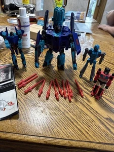 Transformers G2 Vintage Dreadwing und Smokescreen fast komplett mit Extras - Bild 1 von 12