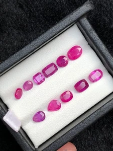 7 Carats Natural Ruby Loose Gemstone From Afghanistan - Picture 1 of 8