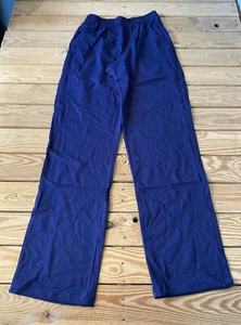 hanes NWOT Women’s pull on lounge Sweatpants size S navy H7 - Picture 1 of 9