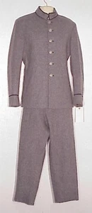 CONFEDERATE GRAY WOOL UNIFORM BASIC MAKE YOUR OWN 42 T 32 P BEAUTIFUL HEAVY WOOL - Picture 1 of 3