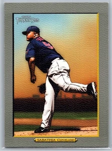 2005 TOPPS TURKEY RED BASEBALL 131 C.C. SABATHIA INDIANS - Picture 1 of 2