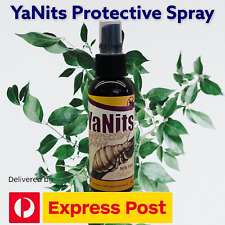 YabNits Protective Spray- 125ml Nit and Headlice 100% Protective Spray NATURAL