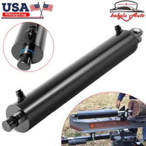 Per Spaccalegna 4,5" Foro 24" Cilindro Idraulico Saldato Doppio Azione 3500PSI - Foto 1 di 15