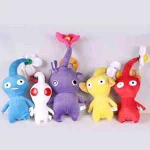 5pcs/set 15cm Pikmin Stuffed Plush Toys Flower Bud Leaf Plush Doll TOY dolls - Picture 1 of 22