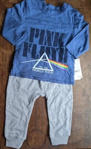 Pink Floyd Toddler 2pc Outfit, 12m, New With Tags - Picture 1 of 4