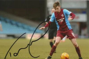 SCUNTHORPE: CONOR TOWNSEND SIGNED 6x4 ACTION PHOTO+COA - Picture 1 of 1