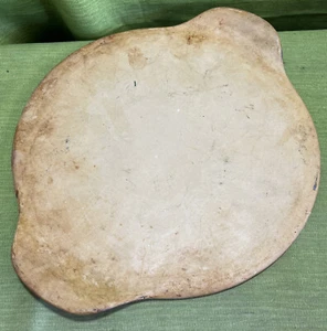Vintage Pampered Chef 13" Round Pizza Stone with Handles 2082 Preowned - Picture 1 of 4