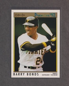 1992 O-Pee-Chee Premier - #157 Barry Bonds Pittsburgh Pirates - Picture 1 of 2