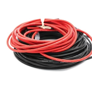 8/10/12/14/16/18/20/30 AWG Draht Flexibel Silikon Kupfer Schwarz / Rot Kabel RC - Bild 1 von 14