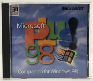 Microsoft Plus! 98 Companion For Windows 98 CD Disc + Product Key - Picture 1 of 7
