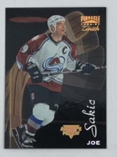 1996-97 Pinnacle Zenith Artist's Proof Joe Sakic Hockey Card #44 (Rare)