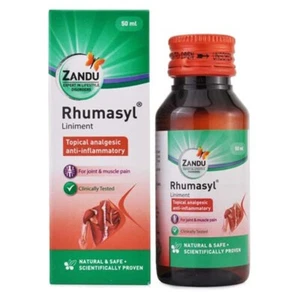 Zandu Rhumasyl Oil Liniment (50ml) Herbal Ayurvedic Joints Pain Wellness - Picture 1 of 2
