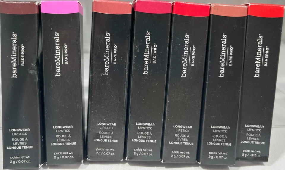 BareMinerals Longwear Lipstick, 0.07 oz. - CHOOSE SHADE! - Image 1 of 1