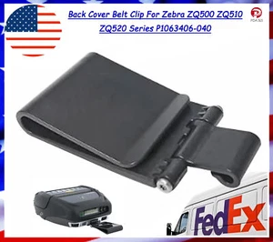 Back Cover Belt Clip For Zebra ZQ500 ZQ510 ZQ520 Series P1063406-040 - Picture 1 of 7