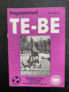 Ii. Bl 79/80 Tennis Borussia Berlin - Hannover 96, 20.10.1979 - Peter Oiseau
