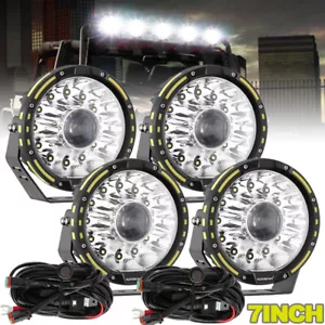 4PCS AUXBEAM 360-PRO 7"INCH 460W LED Work Light Bar Offroad Truck Fog Work Lamps - Picture 1 of 12