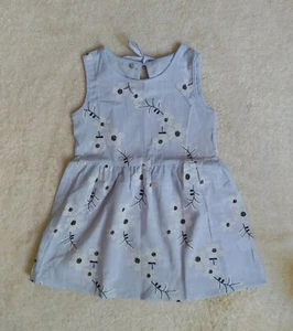 Casual Blue Floral Dress for Toddler 2-3 Years - Picture 1 of 5