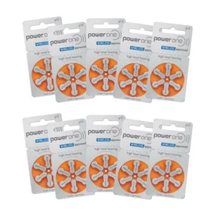 Power one Size 13 hearing aid battery: 10 cards/60 cells from the Hearing Place - Picture 1 of 2