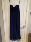 Coast Navy Blue Maxi Dress 10 Prom/leavers/wedding