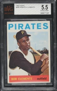 1964 Topps #440 Roberto Clemente BVG 5.5 EX+ - Picture 1 of 2