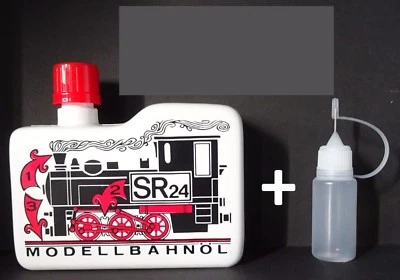SR 24 Dampf- und Reinigungsöl Modellbahnöl + 10ml Nadelflasche - Bild 1 von 2