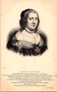 AK Anne von Österreich Frau Ludwigs XIII. König von Frankreich unbespielt - Bild 1 von 2