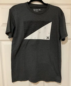 Hurley Sz M Gray Graffit T-Shirt EUC - Picture 1 of 3
