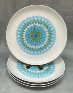 4 Noritake BAHAMA Dinner Plates 10 1/4” Younger Image MINT!!! - Picture 1 of 3