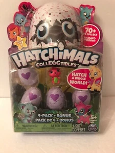 Nuevo Hatchimals CollEGGtibles 4 piezas + Bonus Temporada 1 Blind Ceal Huevo Azulado Cala - Imagen 1 de 5