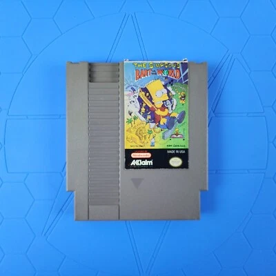 The Simpsons: Bart vs. the World (NES Video Game) - Image 1 of 2