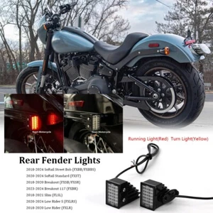 For Harley Low Rider S FXLRS 2020-2024 Low Rider Rear Lights Turn Signal LED Kit - Foto 1 di 9
