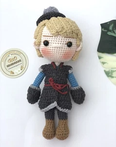 Muñeca Amigurumi Kristof, muñeca de ganchillo Kristof, muñecas hechas a mano, Kristof hechas a mano - Imagen 1 de 3