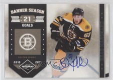 2011-12 Limited Banner Season Signatures /25 Brad Marchand #25 Auto