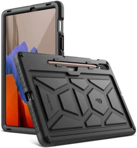For Samsung Galaxy Tab S7 Tablet Case Washble Silicone Cover Black - Picture 1 of 6