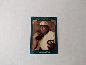 1992 Studio Carlton Fisk Heritage Series Baseball Card #BC-2 - Chicago White Sox - Picture 1 of 2