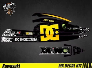 Kit Déco pour / Decal Kit for Jet Ski Kawasaki 750 Sx Sxr Sxi - DC - Imagen 1 de 1