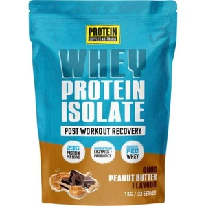 New Protein Supplies Australia WPI Whey Protein Isolate Choc Peanut Butter 1kg - Picture 1 of 2