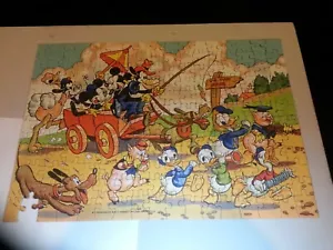 Walt Disney DISNEYLAND 1950s Vintage Jigsaw Puzzle "SILLY SYMPHONY" No 2 w/BOX - Picture 1 of 3