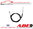 HANDBRAKE CABLE PAIR REAR ABE C7W017ABE 2PCS I NEW OE REPLACEMENT