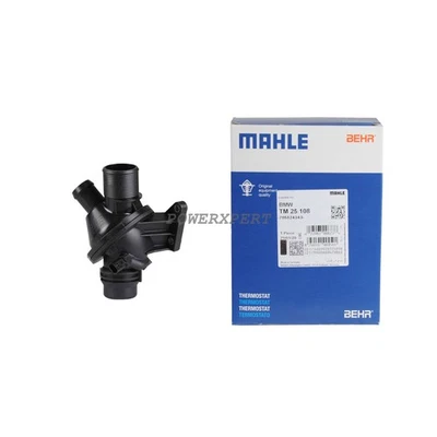 Kit de termostato de refrigerante de motor Mahle 7588257 OEM para BMW 328i X3 2.0T 2012-16 Foto 1 de 4