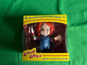 Good Guys Chucky mit Klinge 4,5" Vinyl Figur Kind spielt neu ab 17 Jahren - Bild 1 von 7