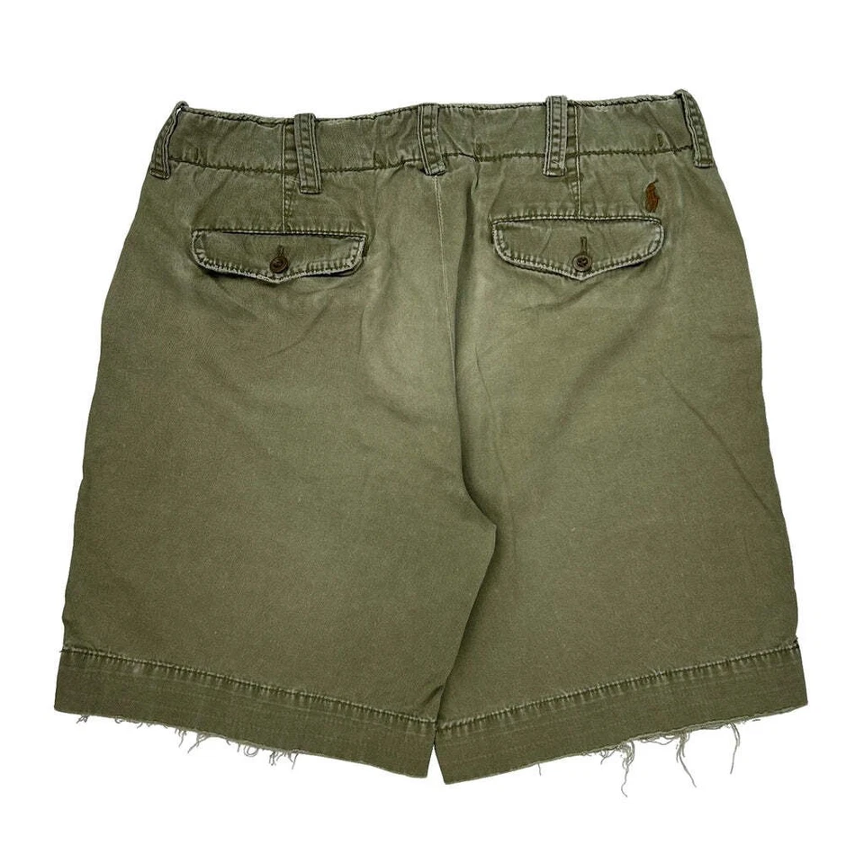 Polo By Ralph Lauren Chino Shorts - 34W 9L Green Cotton - Image 1 of 4