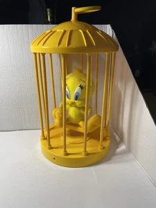 SINGIN' & SWINGIN' Plüsch TWEETY VOGELKÄFIG Bewegungsaktiviert 1998 - Bild 1 von 4