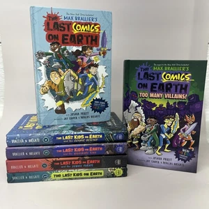 6x The Last Kids on Earth Books 1 - 4 & Last Comics 1 & 2 Hardcover Books EUC - Imagen 1 de 6