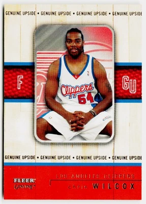 2002-03 Fleer подлинный #/2002 Chris Wilcox #122 - Los Angeles Clippers - Изображение 1 из 2
