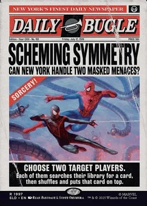 MTG Scheming Symmetry 1997 Rare SLD Marvel's Spider-Man: Daily Bugle News - Picture 1 of 1