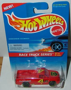 Camión de carreras Hot Wheels Dodge Ram 1500 con advertencia en BC Goodyear #380 Malasia 1996 - Imagen 1 de 1